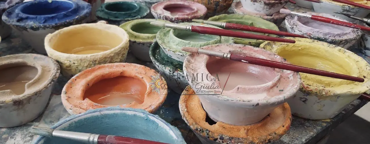 colori della ceramica vietrese